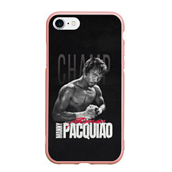 Чехол iPhone 7/8 матовый Manny Pacquiao