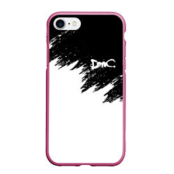 Чехол iPhone 7/8 матовый DEVIL MAY CRY DMC, цвет: 3D-малиновый