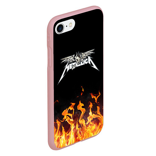 Чехол iPhone 7/8 матовый Metallica / 3D-Баблгам – фото 2