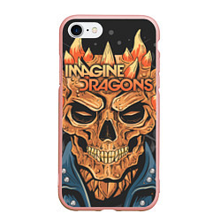 Чехол iPhone 7/8 матовый Imagine Dragons