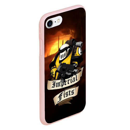 Чехол iPhone 7/8 матовый Imperial Fists W40000 / 3D-Светло-розовый – фото 2