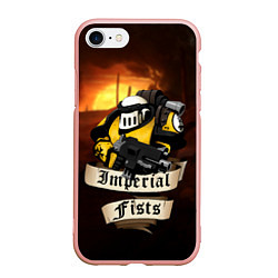 Чехол iPhone 7/8 матовый Imperial Fists W40000, цвет: 3D-светло-розовый