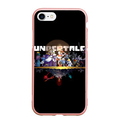 Чехол iPhone 7/8 матовый Undertale