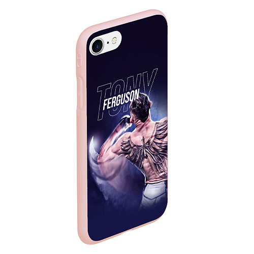 Чехол iPhone 7/8 матовый Tony Ferguson / 3D-Светло-розовый – фото 2