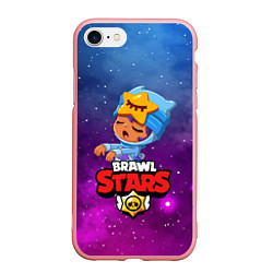 Чехол iPhone 7/8 матовый BRAWL STARS SANDY, цвет: 3D-баблгам