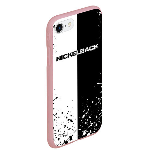 Чехол iPhone 7/8 матовый Nickelback / 3D-Баблгам – фото 2