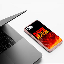 Чехол iPhone 7/8 матовый Queen - We Will Rock You, цвет: 3D-светло-розовый — фото 2