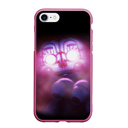 Чехол iPhone 7/8 матовый Five Nights At Freddy's, цвет: 3D-малиновый