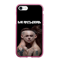Чехол iPhone 7/8 матовый Die Antwoord House of zef, цвет: 3D-малиновый