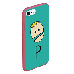 Чехол iPhone 7/8 матовый South Park Филипп Косплей, цвет: 3D-малиновый — фото 2