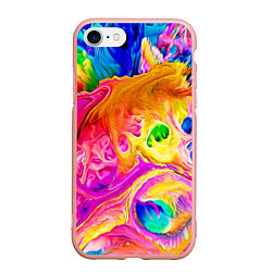 Чехол iPhone 7/8 матовый TIE DYE