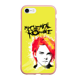 Чехол iPhone 7/8 матовый My Chemical Romance, цвет: 3D-светло-розовый