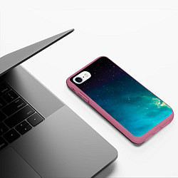 Чехол iPhone 7/8 матовый Dream, цвет: 3D-малиновый — фото 2