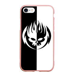 Чехол iPhone 7/8 матовый THE OFFSPRING, цвет: 3D-светло-розовый