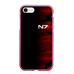 Чехол iPhone 7/8 матовый MASS EFFECT N7