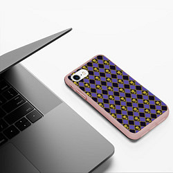 Чехол iPhone 7/8 матовый KILLER QUEEN, цвет: 3D-светло-розовый — фото 2