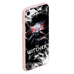 Чехол iPhone 7/8 матовый ВЕДЬМАК, цвет: 3D-светло-розовый — фото 2