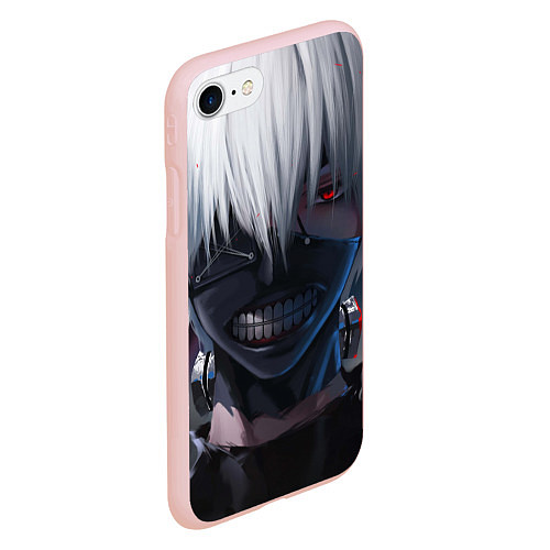 Чехол iPhone 7/8 матовый TOKYO GHOUL / 3D-Светло-розовый – фото 2