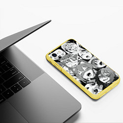 Чехол iPhone 7/8 матовый АХЕГАО, цвет: 3D-желтый — фото 2