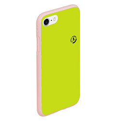 Чехол iPhone 7/8 матовый Беганутые, цвет: 3D-светло-розовый — фото 2
