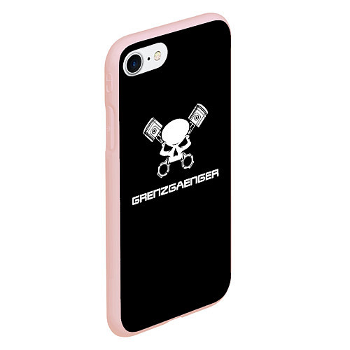 Чехол iPhone 7/8 матовый Grenzgaenger / 3D-Светло-розовый – фото 2