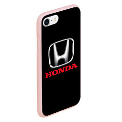 Чехол iPhone 7/8 матовый HONDA, цвет: 3D-светло-розовый — фото 2