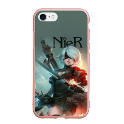 Чехол iPhone 7/8 матовый Nier