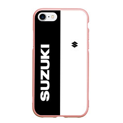 Чехол iPhone 7/8 матовый Suzuki Z, цвет: 3D-светло-розовый