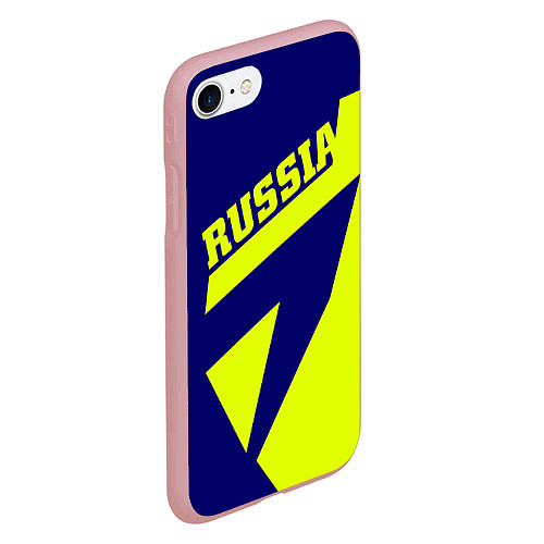 Чехол iPhone 7/8 матовый Russia / 3D-Баблгам – фото 2