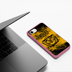 Чехол iPhone 7/8 матовый THE LAST OF US Z, цвет: 3D-малиновый — фото 2