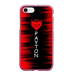 Чехол iPhone 7/8 матовый Payton, цвет: 3D-малиновый