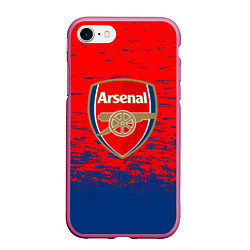 Чехол iPhone 7/8 матовый ARSENAL, цвет: 3D-малиновый