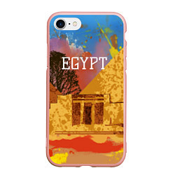 Чехол iPhone 7/8 матовый Египет Пирамида Хеопса