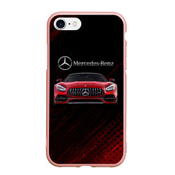 Чехол iPhone 7/8 матовый Mercedes Benz AMG