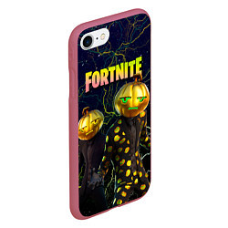 Чехол iPhone 7/8 матовый Fortnite Jack Gourdon, цвет: 3D-малиновый — фото 2