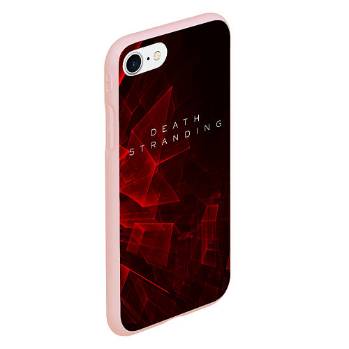 Чехол iPhone 7/8 матовый DEATH STRANDING S / 3D-Светло-розовый – фото 2