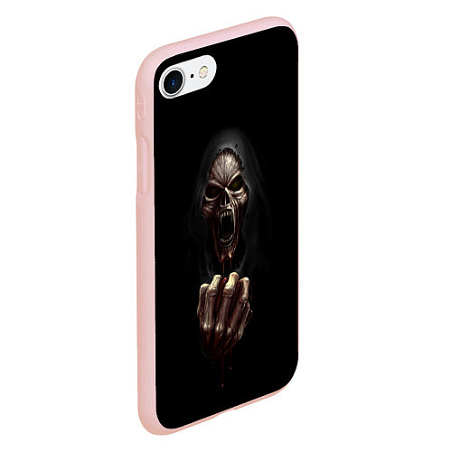 Чехол iPhone 7/8 матовый Древний Вампир / 3D-Светло-розовый – фото 2