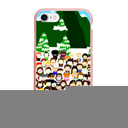 Чехол iPhone 7/8 матовый Южный Парк South Park