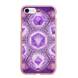 Чехол iPhone 7/8 матовый DnD Dices: Lavander