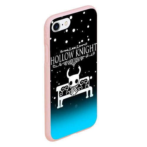 Чехол iPhone 7/8 матовый HOLLOW KNIGHT / 3D-Светло-розовый – фото 2
