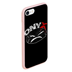 Чехол iPhone 7/8 матовый Onyx, цвет: 3D-светло-розовый — фото 2