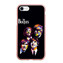 Чехол iPhone 7/8 матовый The Beatles