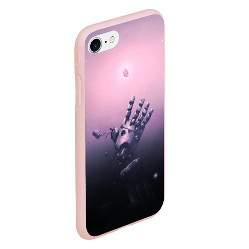 Чехол iPhone 7/8 матовый Стальной Алхимик / 3D-Светло-розовый – фото 2