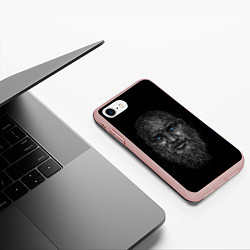 Чехол iPhone 7/8 матовый Ragnar Lodbrok, цвет: 3D-светло-розовый — фото 2