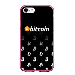 Чехол iPhone 7/8 матовый БИТКОИН BITCOIN Z