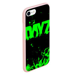 Чехол iPhone 7/8 матовый Dayz, цвет: 3D-светло-розовый — фото 2