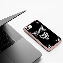 Чехол iPhone 7/8 матовый BERSERK БЕРСЕРК, цвет: 3D-светло-розовый — фото 2