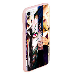 Чехол iPhone 7/8 матовый Гульи из 20 района, цвет: 3D-светло-розовый — фото 2