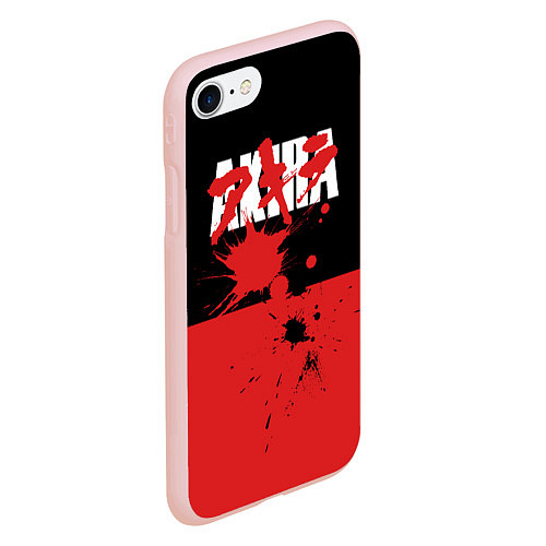 Чехол iPhone 7/8 матовый Akira / 3D-Светло-розовый – фото 2