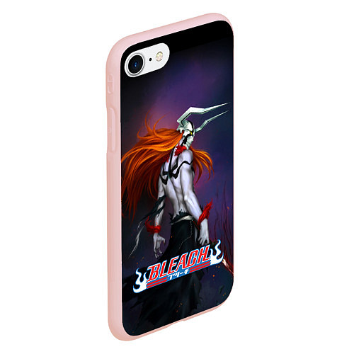 Чехол iPhone 7/8 матовый ПУСТОЙ BLEACH БЛИЧ / 3D-Светло-розовый – фото 2